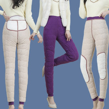 加厚棉裤女冬季内穿加棉护膝打底裤中老年女裤妈妈东北抗寒保暖裤