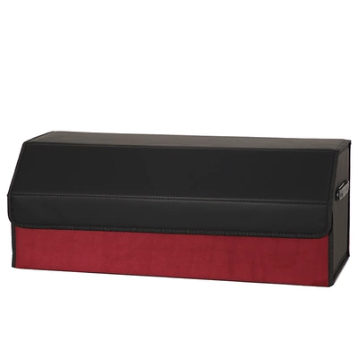 finishing box storage, Car storage bag/box - suede-volcano-red-extra-large-753130cm