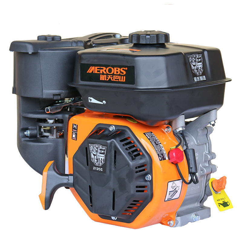 Aerospace Bashan 170F motor de gasolina de cuatro tiempos 190f micro-cultivo de gran potencia motor de combustión interna de arranque eléctrico