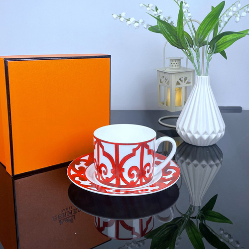 Elegant European Court Retro Coffee Cup and Saucer Set Afternoon Tea Couple Bestie Matching Cups Single Cup Saucer Tea Room Cafe