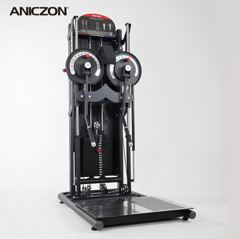 entrenador de elevación lateral con brazo integral comercial de abrazadera de pecho y máquina de extensión de hombro especial para gimnasio dispositivo de fuerza