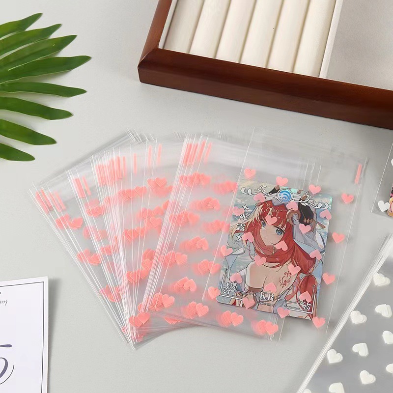 Simple Style Classic Style Heart Shape Plastic Daily Party Supplies Gift Wrapping Supplies 50 PCS/Package display picture 1