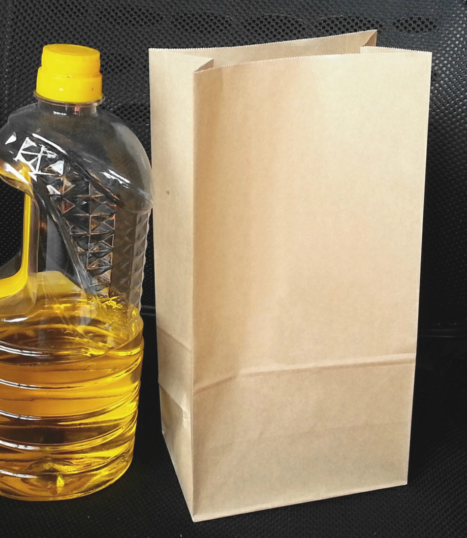 食品纸袋麦当劳同款打包袋汉堡鸡块淋膜方底纸袋早餐油条小吃袋