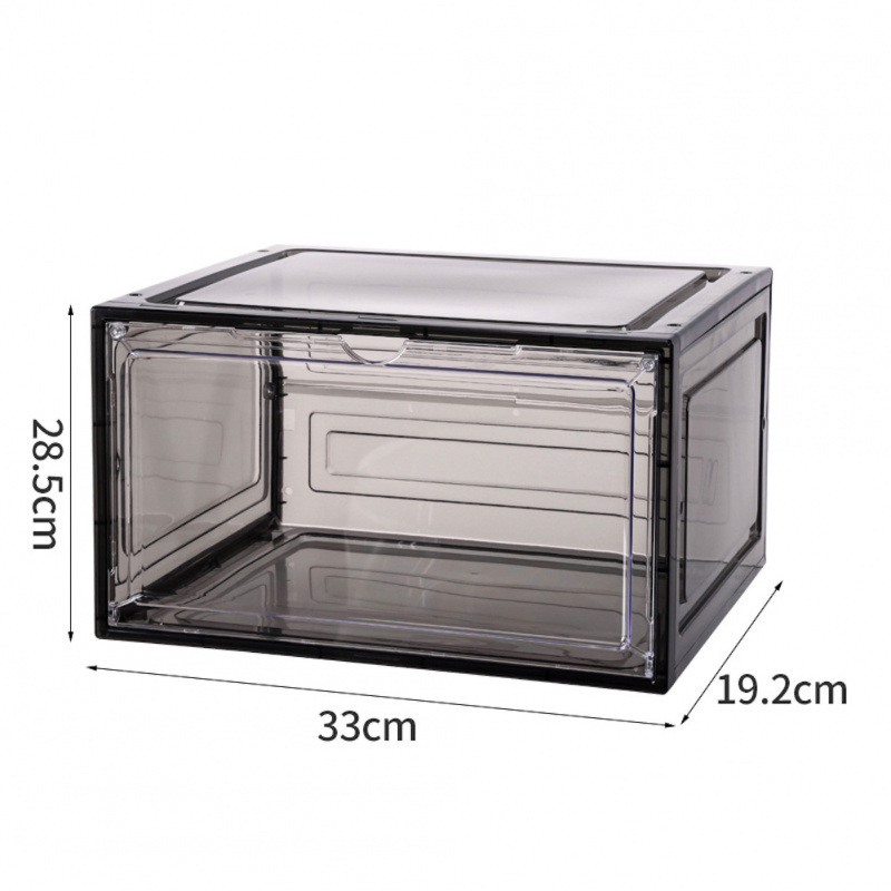 深灰色-侧开32.5*28.5*19(pp+ABS)