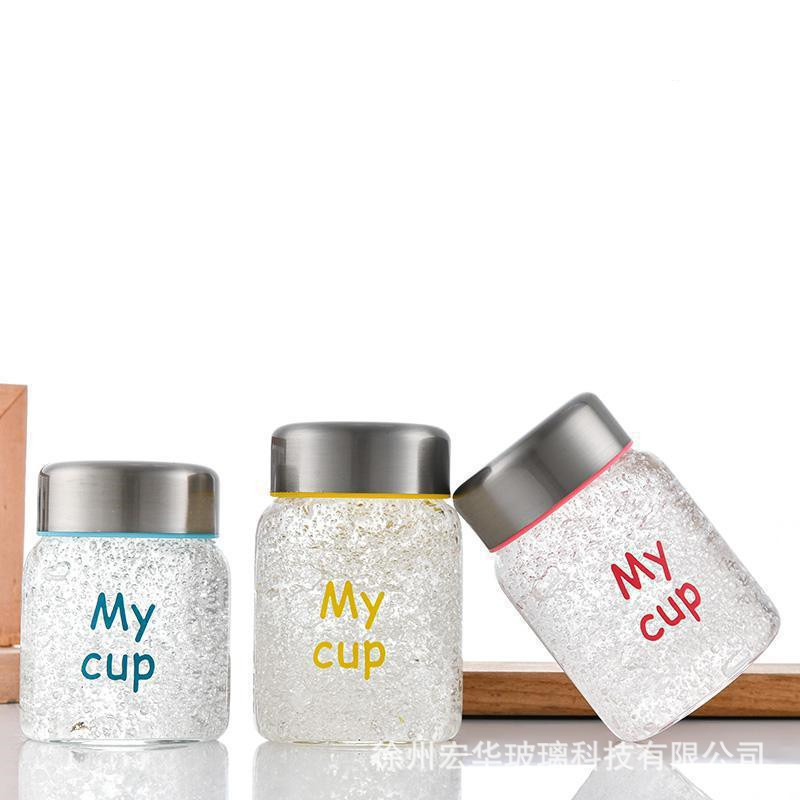 批发75ml 100ml 150ml 200ml高硼硅玻璃蜂蜜果酱瓶即食燕窝分装瓶