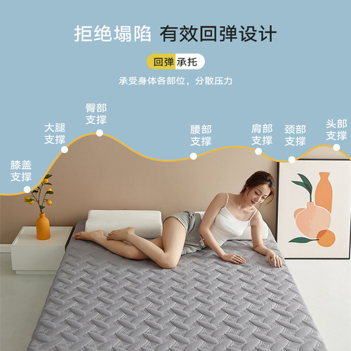 Antarctic mattress soft cushion home mattress mattress mattress bed mattress mattress quilt mat 1.5 meters bedding mattress bottom thin section