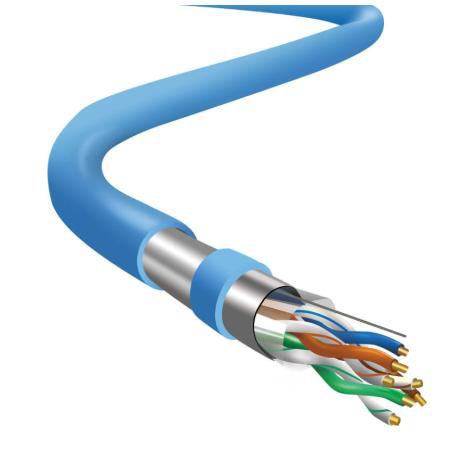 Cat5e FTP超五类多股铜跳线26AWG五类单双屏蔽网线超五类单屏蔽网