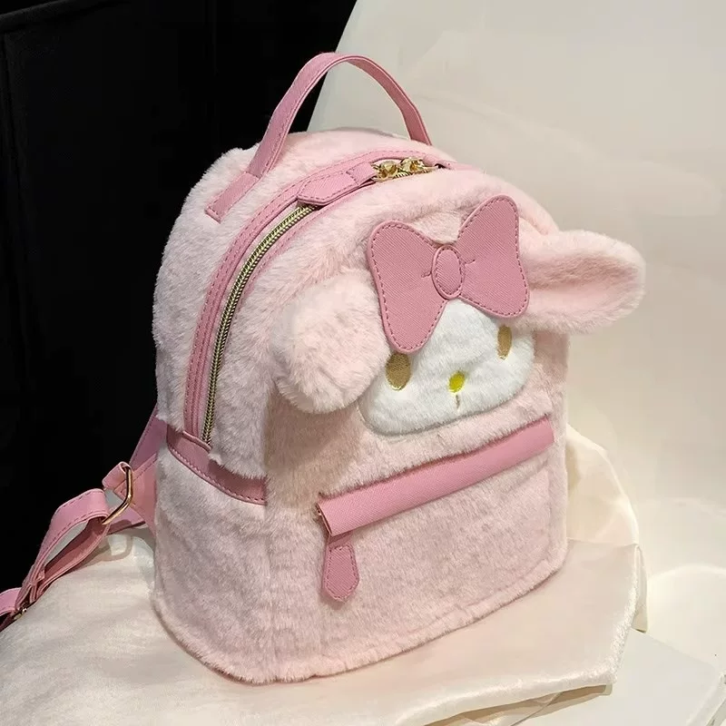 Japanese shoulder bag, fuchsia backpack, for secondary school