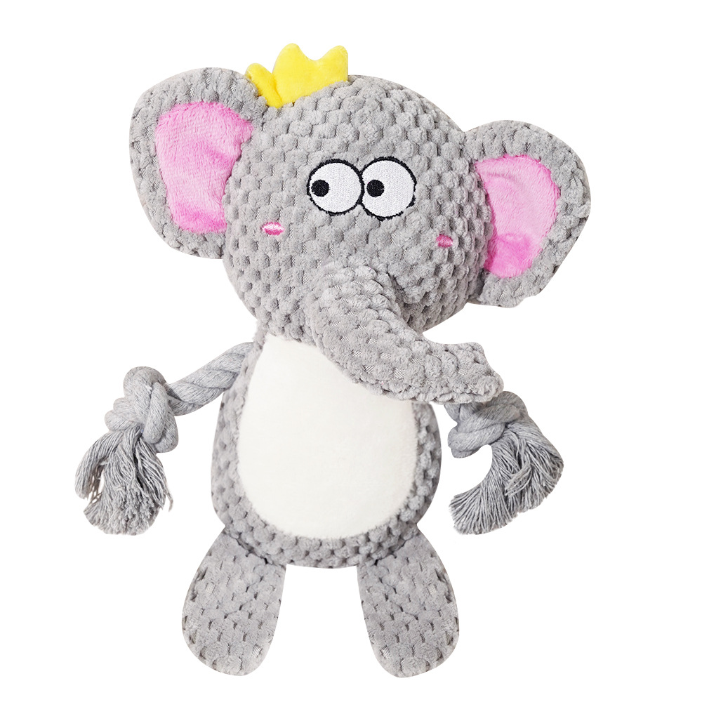 매듭 스타일의 아기 코끼리