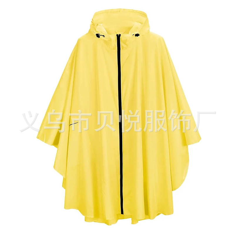 Poncho Impermeable Ligero Tipo Capa, Transpirable, para Ciclismo y Uso al Aire Libre image 4