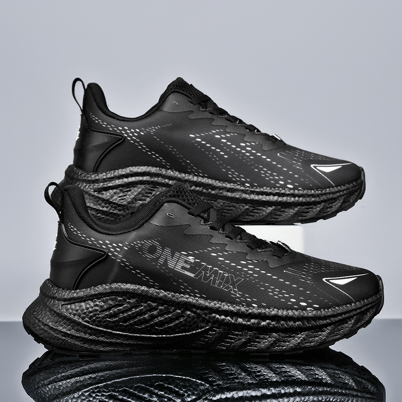 Zapatos de corrida ligeros para hombres, zapatos de corrida ligeros para estudiantes de secundaria, zapatos de malla para adolescentes.