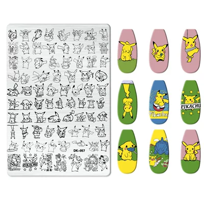 Dırnaq bəzəkləri – Painting, New Designs in Stock - dk-057