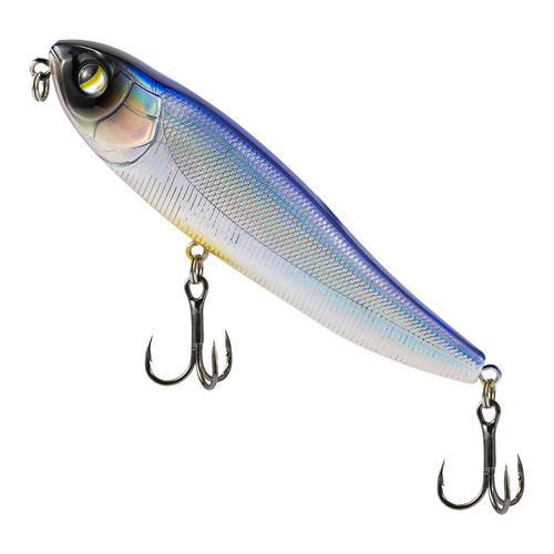Skimming sharks | Long-range floating zigzag dog Luya bait water surface pencil squid bass fake bait son dog 14g10cm