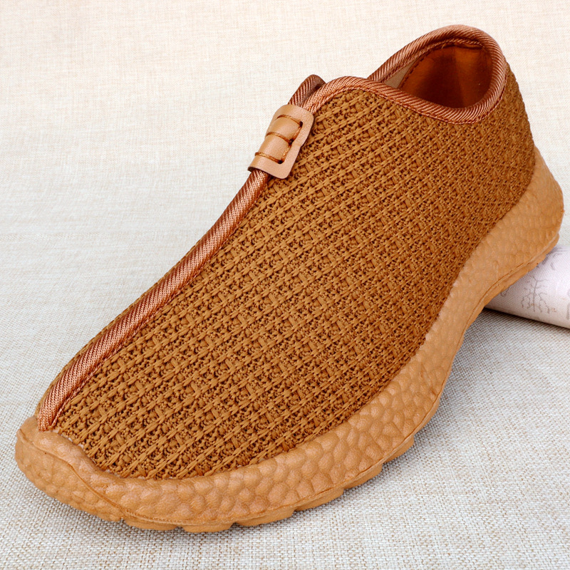 Emperor choice monk shoes men women spring autumn mesh surface Lohank slip-on layperson Buddhist monk nun meditation Han clothing casual traditional
