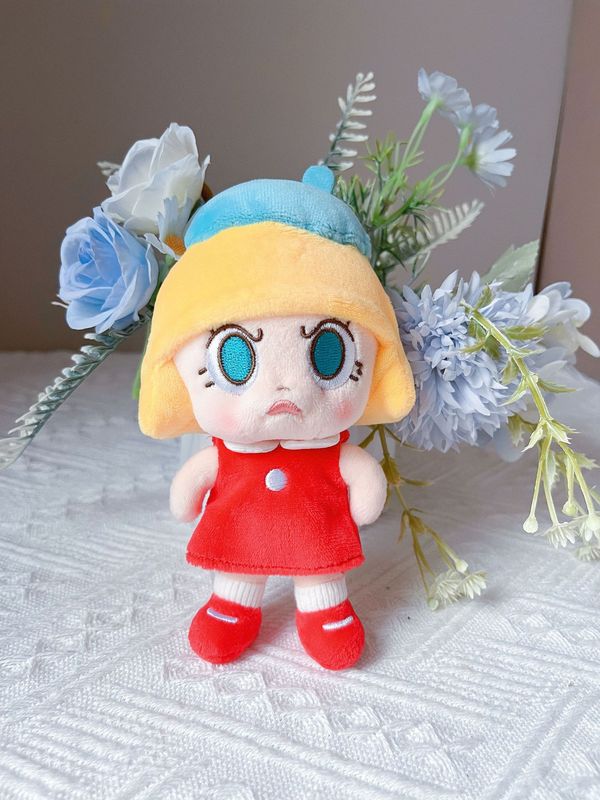 新品4寸毛绒可爱公仔限量毛绒娃娃钥匙扣挂件 毛绒玩具包挂|undefined