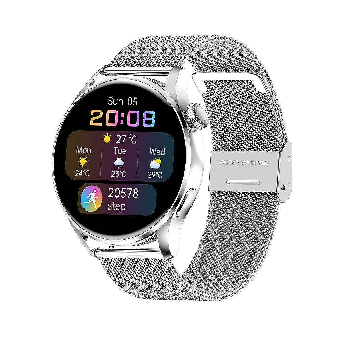 Venta caliente W3 reloj inteligente bluetooth llamada pago fuera de línea control de acceso nfc impermeable comercio electrónico