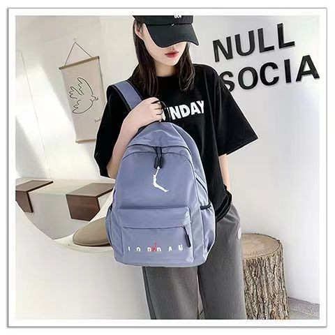 Fashionable backpack for leisure for traveling for men and women, laptop for students, Korean style, for beloved 4