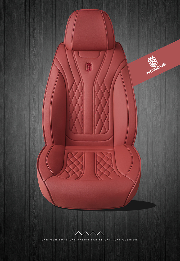 2026 New Model Full Leather Breathable Business-Style Universal Four-Season Full-Cover Car Seat Cushion Cover