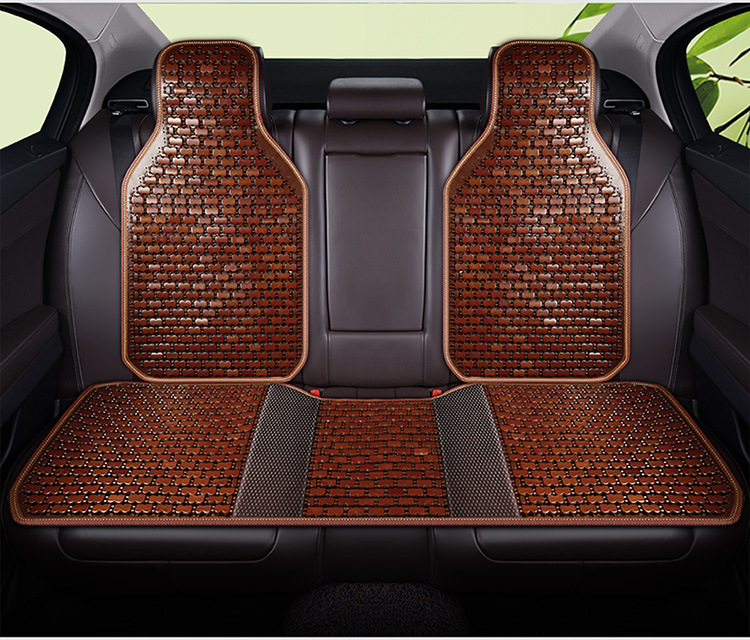 Car Seat Cushion Summer Truck Seat Cushion Cooling Pad Single Piece Seat Car Pad Bamboo Cooling Mat Ice Pad Rear Ventilation for Long Sitting