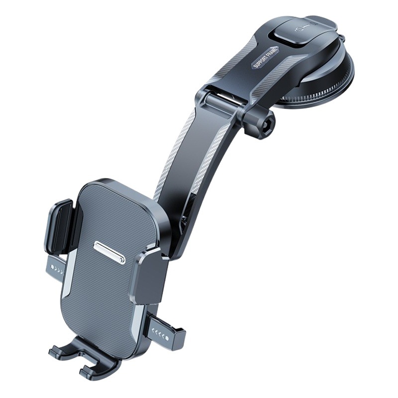 Nuevo soporte para teléfono de coche, para rejilla de ventilación o salpicadero, con bloqueo automático y ventosa, fabricante en stock para venta