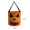 Cross -border three -dimensional glow Halloween candy bag hand -lamp LED with lamp pumpkin light -light bar Halloween to find sugar bag