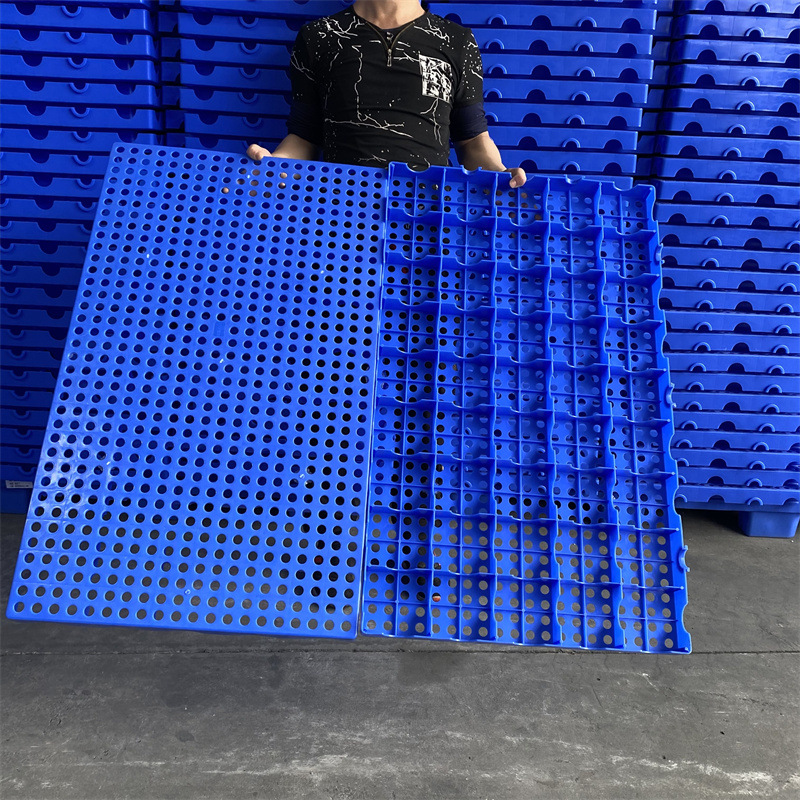 厂家现货浙江义乌加厚防潮垫板 塑料脚踏板 防湿防滑铺地台板