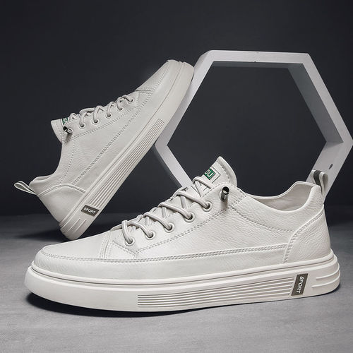 Men's shoes, spring new trend, all-matching slip-on shoes, Korean breathable sports and casual skate shoes