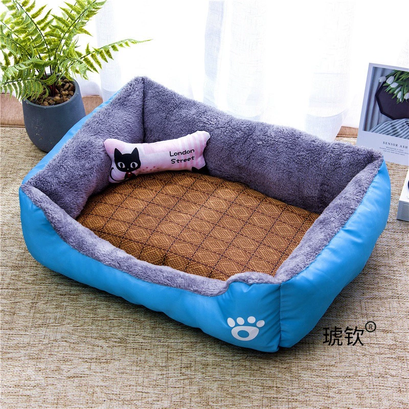 Вольер для собак на все времена года, спальный коврик для домашних животных, маленькая собака Тедди, принадлежности для больших собак, собачий домик, вольер для кошек, зимняя теплота