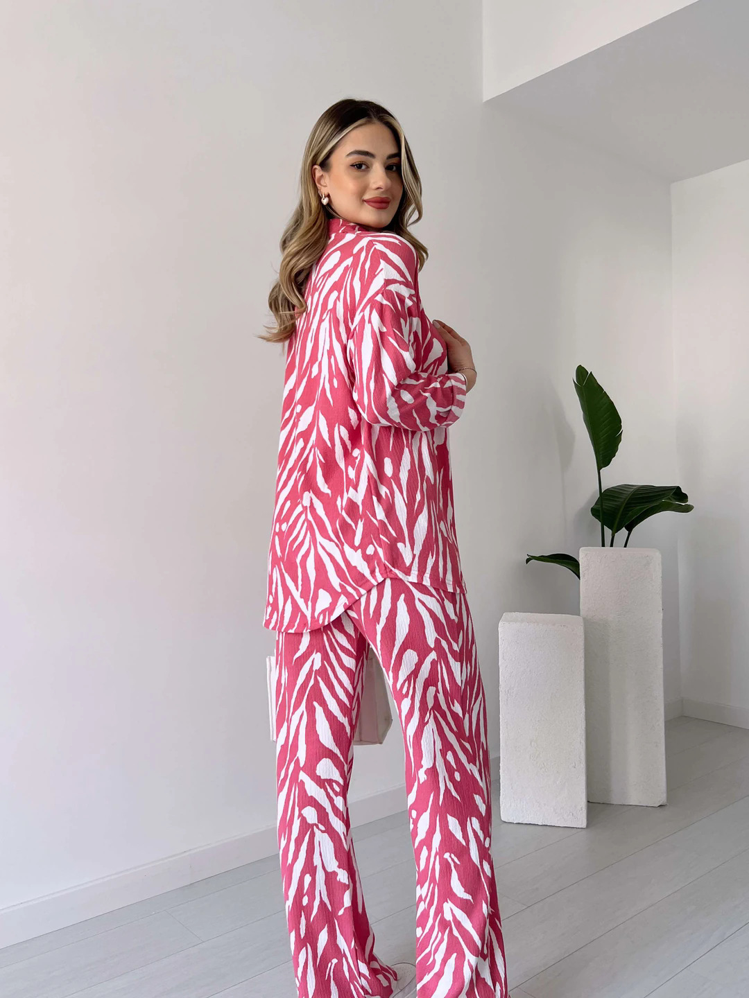 Suit Women Casual Women Loose Long Sleeved Trousers Women Two Piece Suit Spring