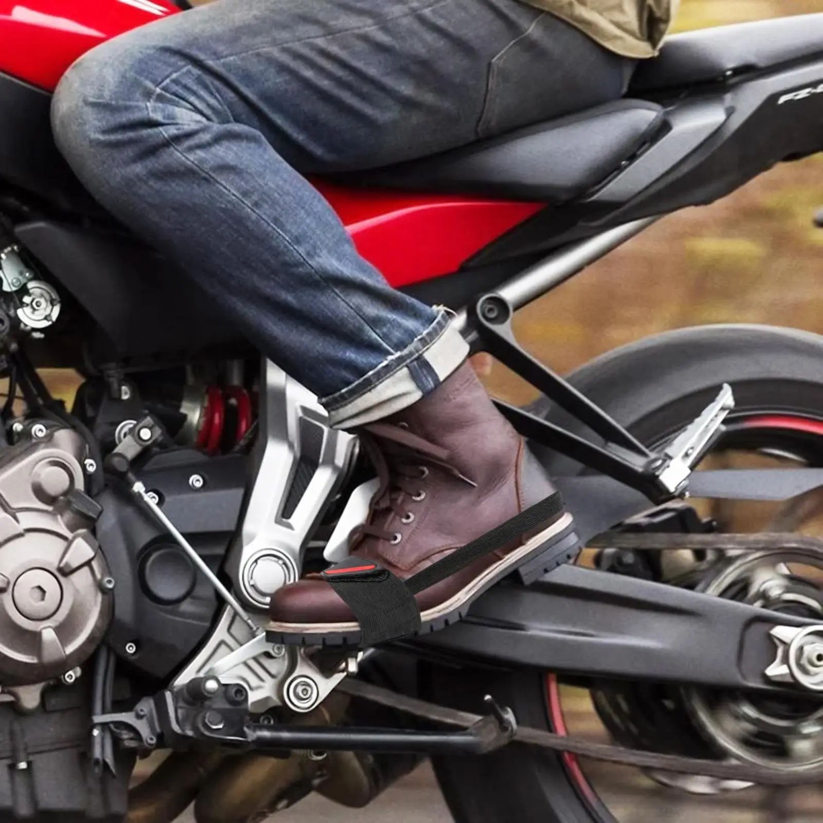 Motorcycle Gear Shift Shoe Protector, Gear Shift Cover, Riding Gear Shift Lever Protector, Shoe Protection Equipment, Motorcycle Gear Shift Foot Cover