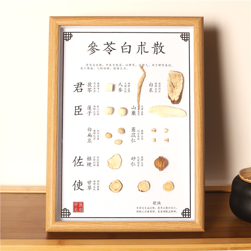 漢方薬標本展示壁 漢方薬標本展示 漢方薬フォトフレーム 漢方薬標本絵画 漢方薬標本|undefined