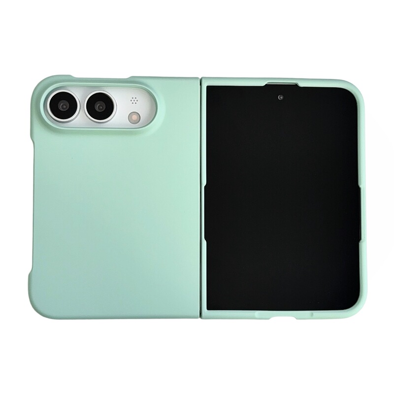Suitable for iPhone Duo Phone Case, Leather-Feel Oil-Skin Texture Pc Protective Hard Case for Apple Foldable Phones Suitable for iPhone Duo Phone Case, Leather-Feel Oil-Skin Texture Pc Protective Hard Case for Apple Foldable Phones