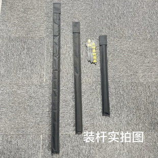 Billiard Cue Bag Cue Tube Black Black Eight 9 Ball Billiard Cue Bag Full Canvas 1/23/4 Rod Special Black Storage
