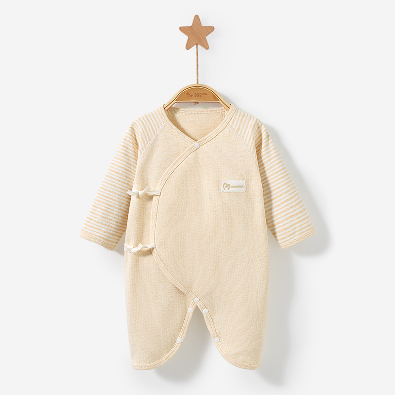 Ropa de bebé recién nacido para primavera y otoño, mono de algodón puro con diseño de mariposa, estilo delgado, de 0 a 3 meses, mono para bebé.