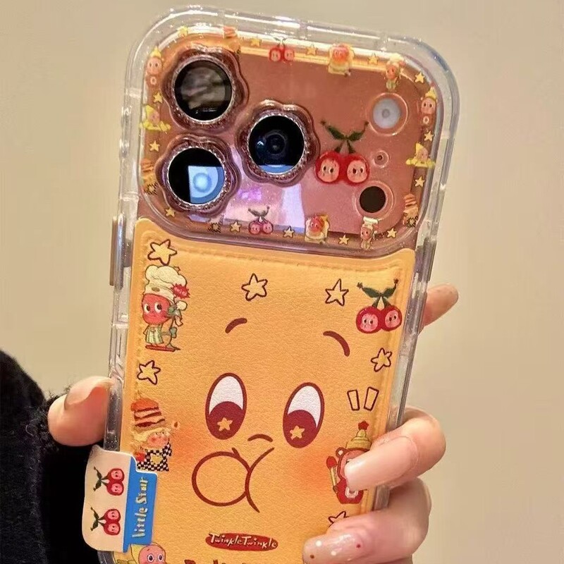 Blowing Bubbles Star People Suitable for iPhone 17 Pro Max Flower Mirror Phone Case New Model 17 Pro/16/15 Soft Case