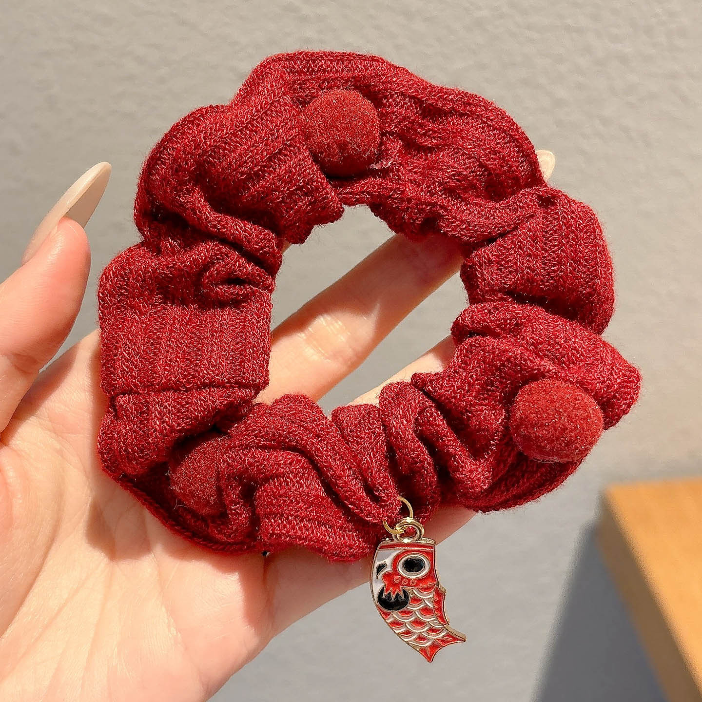 1#와인색 비단잉어 - 약 8cm