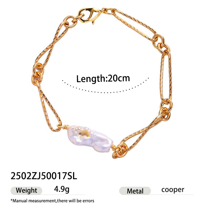 Europa y los Estados Unidos lujo ligero transfronterizo pulsera de alta sensación de perla natural exquisita nicho diseño universal ventas calientes nuevas