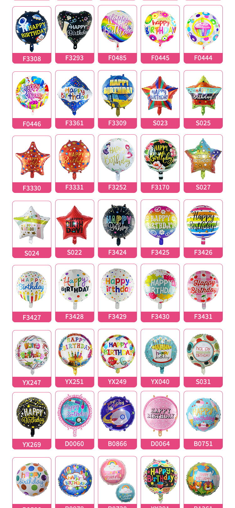 230g Weight Balloons Event & Party Supplies 50 PCS/Package Quantity Birthday Occasion Aluminum Film Material Animal, Letter Pattern Vacation, Simple Style Style Vacation Simple Style Animal Letter Aluminum Film Birthday Balloons