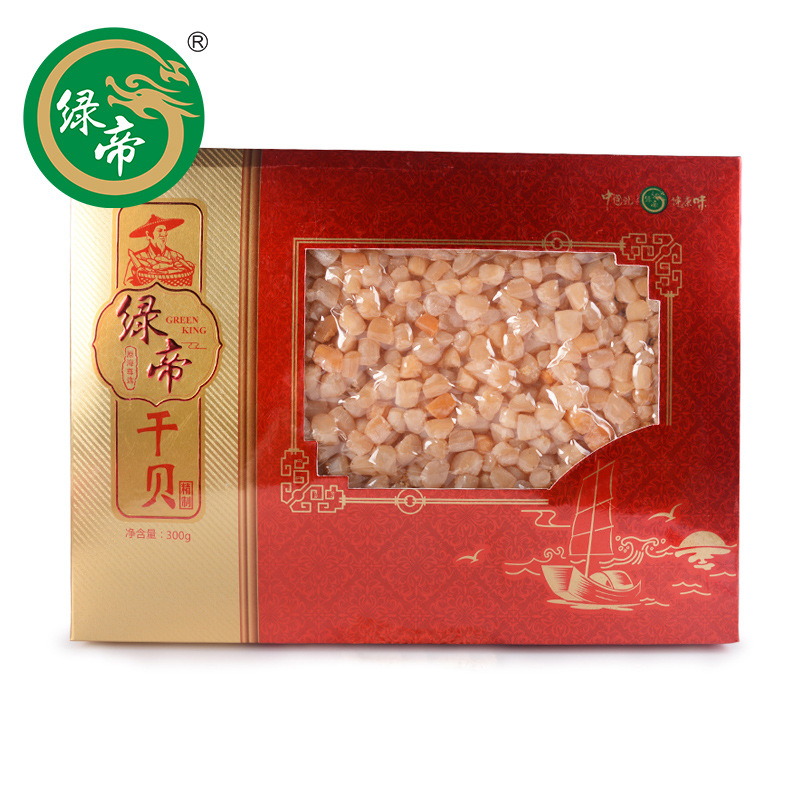 绿帝瑶柱扇贝大元干贝 特产海产品干货 过年年货礼盒可团购 300g