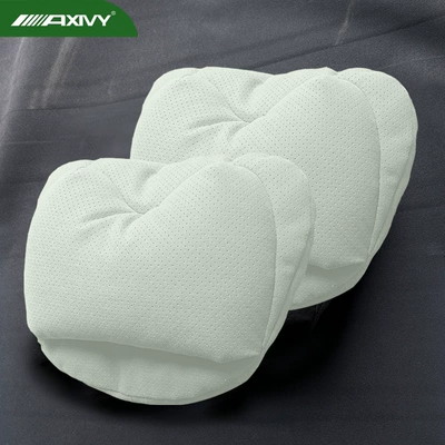 Auto Parts Car Headrest and Waist support - 2-double-layer-decompression-pillows-macchiato-breathable-holes