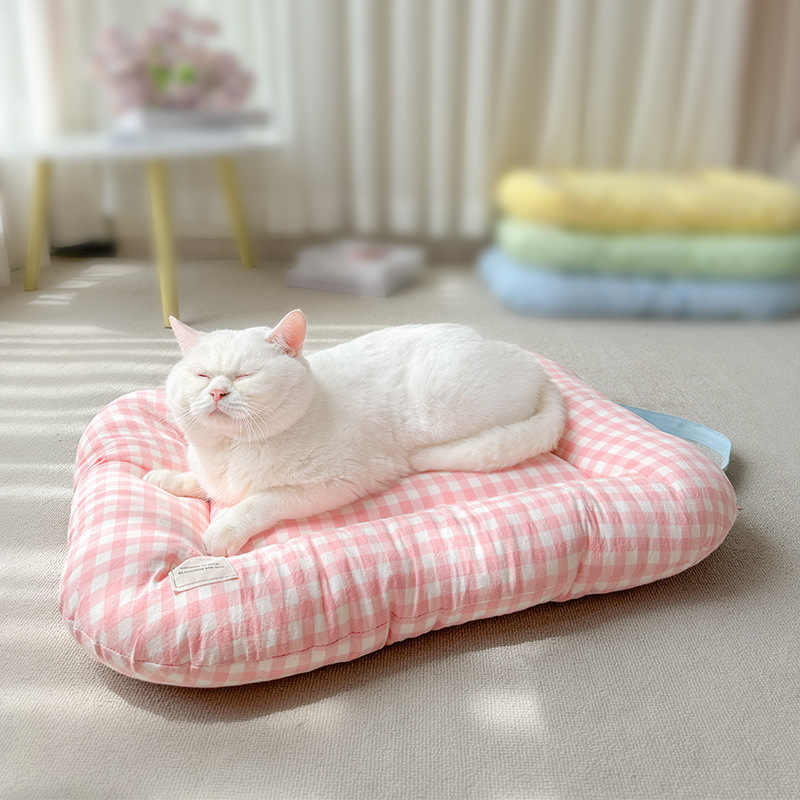 四季通用の布張り犬小屋、小型犬用マット、ペット用スリーピングマット、犬用マットレス、子犬用スリーピングマット、秋冬|undefined