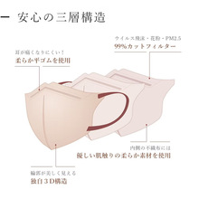 春夏薄款日系3D成人立体一次性防护口罩三层小颜透气mask厂家批发