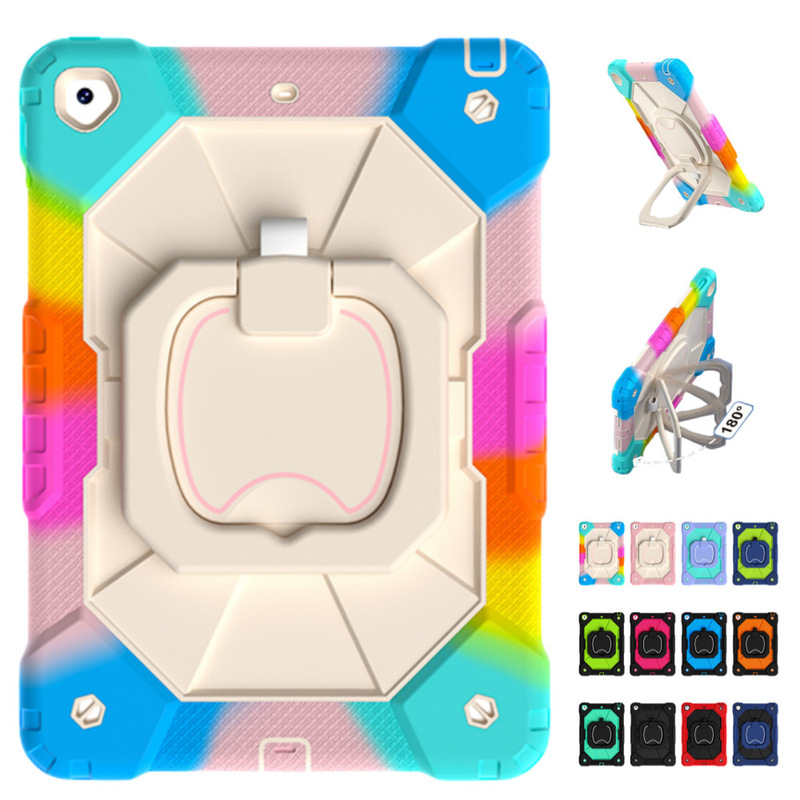 Suitable for iPad Protective Case Pro11 Tablet Case 2024 Anti-Fall 10Th Generation 10.9 Rotating Stand 9.7 Crossbody Air45 Suitable for iPad Protective Case Pro11 Tablet Case 2024 Anti-Fall 10Th Generation 10.9 Rotating Stand 9.7 Crossbody Air45