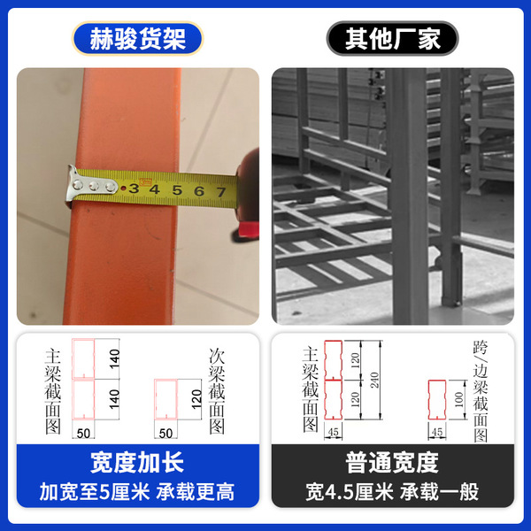 Factory heavy duty shelves thickened large three-dimensional…