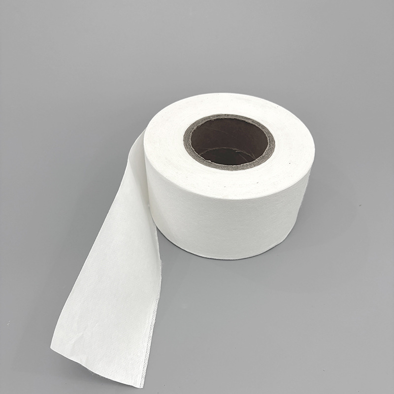 工厂无纺布水刺布双面胶痘痘贴鼻贴透气亲肤卷材可印刷自由裁切