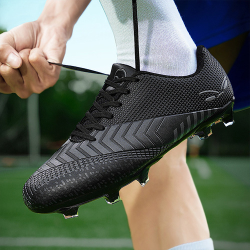 Factory New Spring Football Cleats, Long Tack Professional Competition Running Shoes, Grass Court Sports Training Shoes, Cross-Border Wholesale