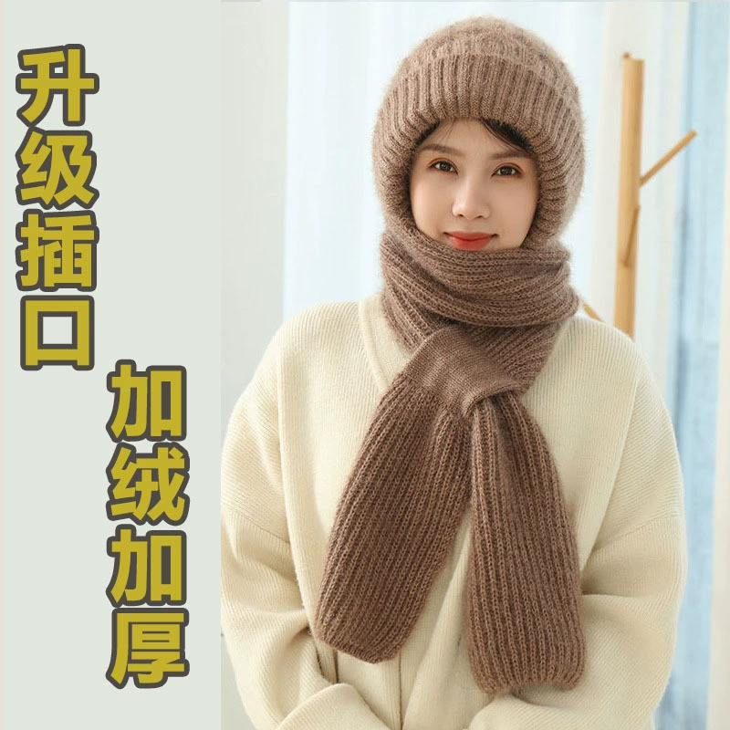 Шляпа женский зимний шарф