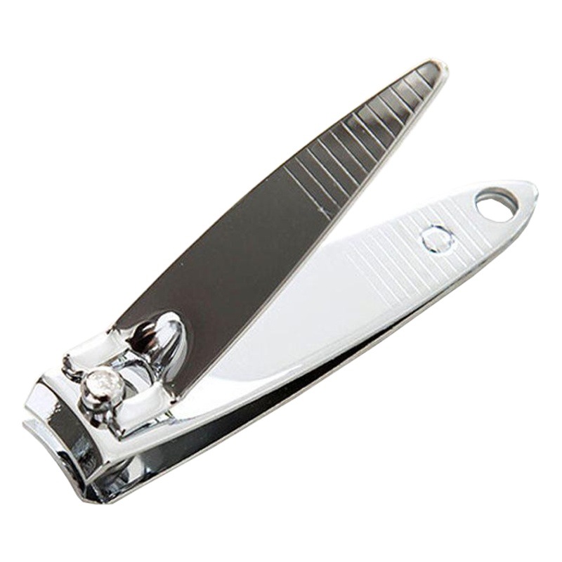 Stainless Steel Nail Scissors Single Pack Small Portable Positive Nail Clippers Keychain Promotional Gift Advertising Logo