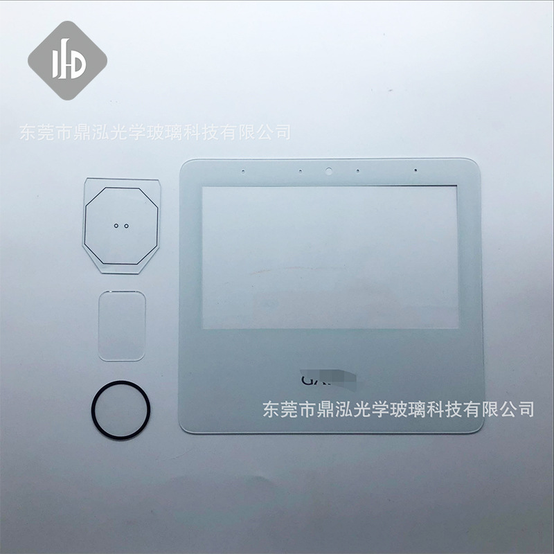供应钢化玻璃镜片 门禁机 亚克力 PC 光面 哑面 拉丝 磨砂面板