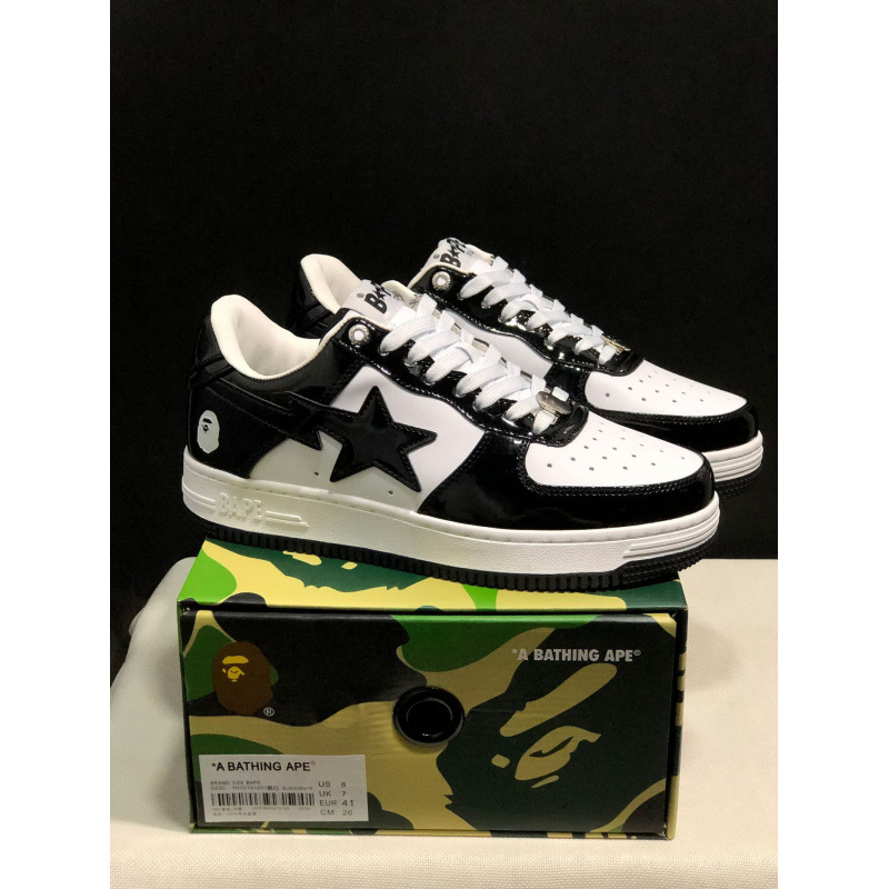 Putian supply BAPEGOOSE ASK8 camouflage suede street style vibe couple's low-top casual shoes 2025